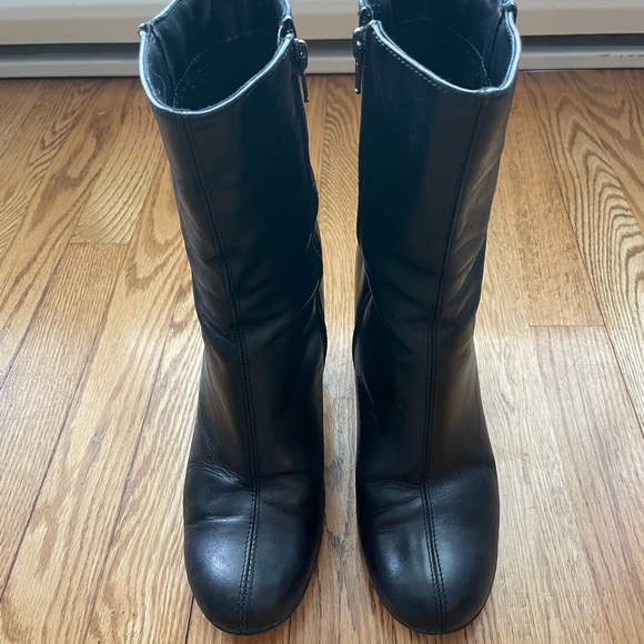 Aldo black italian leather bootie - Picture 2 of 3